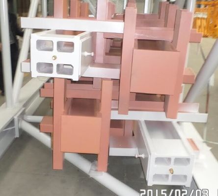 Stalowe malowanie epoksydowe ustawianie kątów dla żurawia wieżnego Comedil