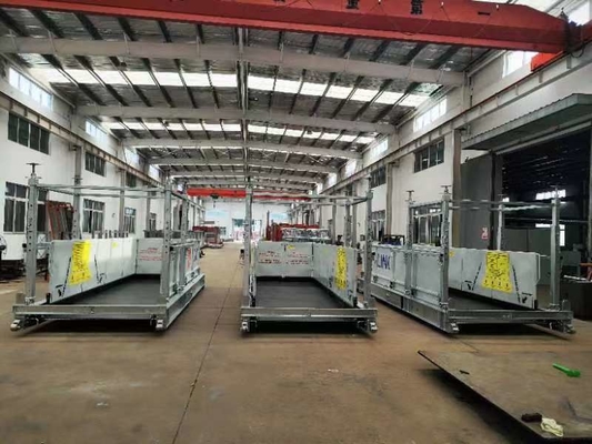 Compact Crane Loading Deck MLP4200 Width 4200mm Easy Pull System