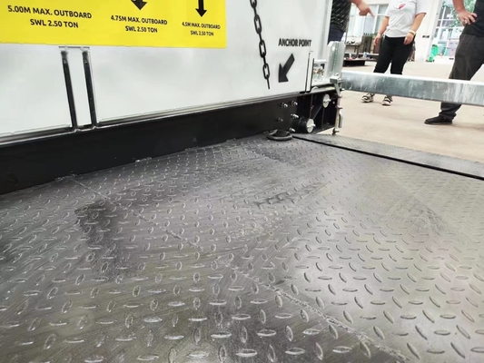 Unique Retractable Loading Deck MLP2800 Width 2800mm  Adjustable Props