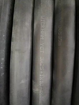 High Conduction Sheathed 4x4mm2​ Crane Electrical Cable Abrasion Proof