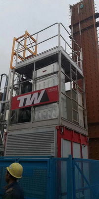 Elevator passenger hoist /inside building hoist/Inside 46m/Min 1600kg Construction Hoist Lift For Elevator Shaft