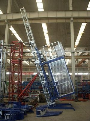 1600kg 37kw Construction Site Hoist With 18 Passenger SC160