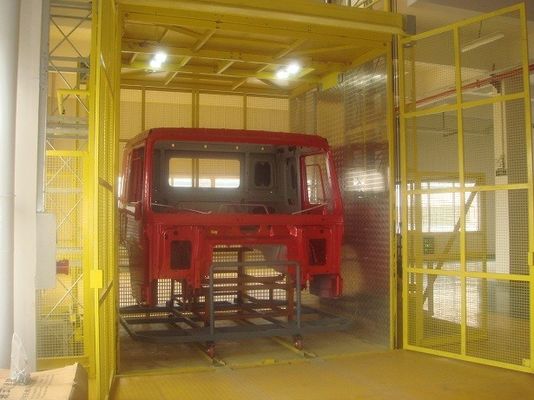 8000kg Building Site Hoist , 37kw Construction Skip Elevator CE Approved