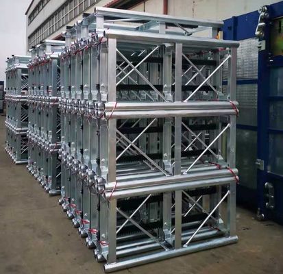 Q355B 650x200x1508mm Mast Section Hoist Spare Parts Rust Resistant