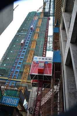 Bevel Motor Construction Hoist Elevator