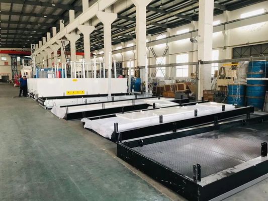 Width 2800mm Epoxy Paint Crane Loading Deck For Tools And Materials