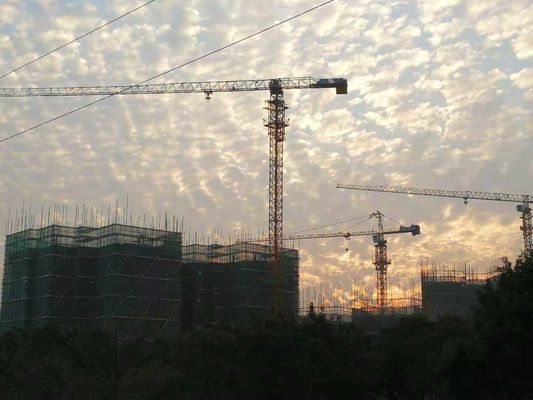 Lifting Capacity 4ton 51m Topless Tower Crane For High Rise Building Construction