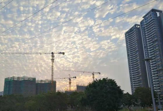 Lifting Capacity 4ton 51m Topless Tower Crane For High Rise Building Construction