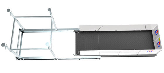 Retractable Tower Crane Loading Deck 2.2m Width With Two Or Four Props Method