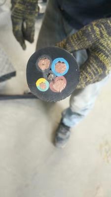 Torsion Resistant 6mm2 4 Core Power Cable For Building Hoist