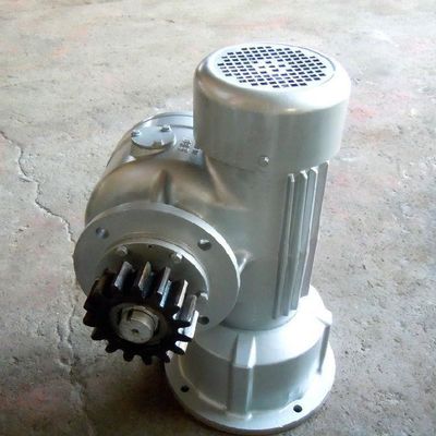 Aluminum Alloy 1400RPM Building Hoist Parts 48:3 Ratio Worm Gearbox