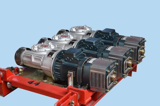 380V 11kw 3 Phase Induction Electric Motor Gearbox With Electromagnetic Braking