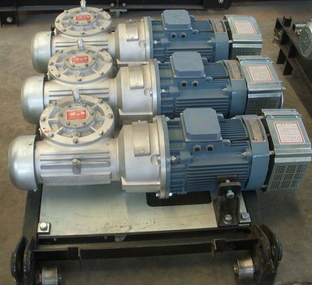 380V 11kw 3 Phase Induction Electric Motor Gearbox With Electromagnetic Braking