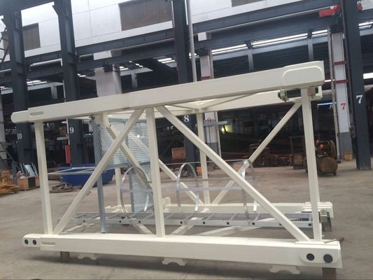 3740mm Mast Section Epoxy Painting Tower Crane Spare Parts