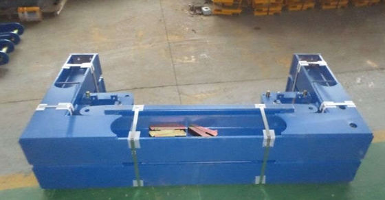 Hot Dip Galvanized Anchorage Frame Tower Crane Spare Parts