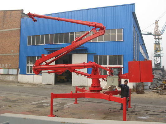 Flexible 12m Manual Concrete Placing Boom Compact Structure