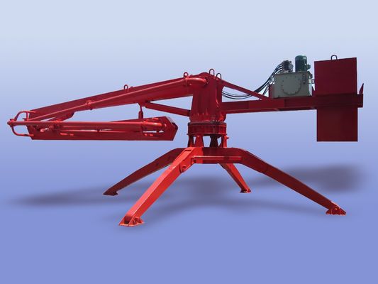 R Shaped Concrete Pump 17M Mobile Placing Boom CE Certification
