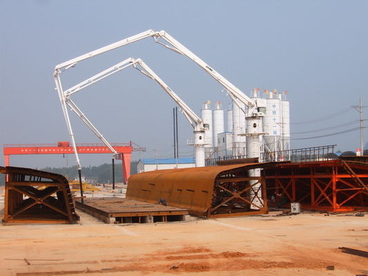 HGY-32 18KW 32m Self Climbing Concrete Placing Boom With Remote Control