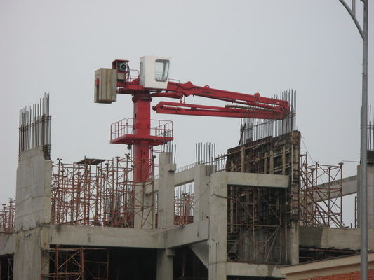HGY-32 18KW 32m Self Climbing Concrete Placing Boom With Remote Control