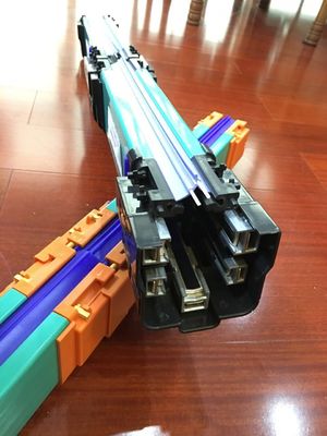 Reusable 16mm2 Flexible Copper Electrical Bus Bar Sliding Contact Line
