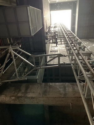 SC200/200G shaft lift building hoist with hot galvanized Material Building Construction Lift Assembled Inside