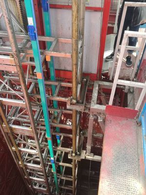 Elevator passenger hoist /inside building hoist/Inside 46m/Min 1600kg Construction Hoist Lift For Elevator Shaft