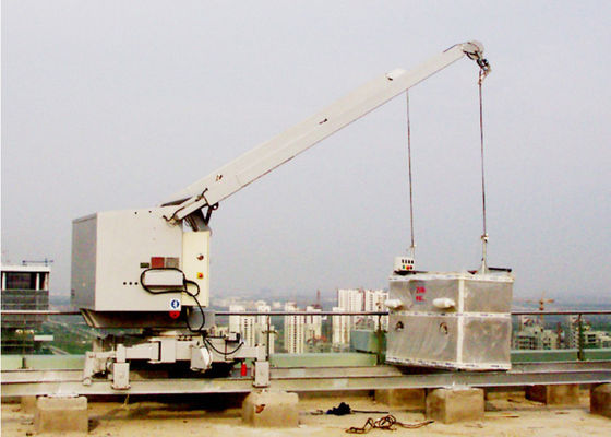 180m Height Bmu Building Maintenance Unit With Twin Jib Cleaning And Curtain Wall Installation