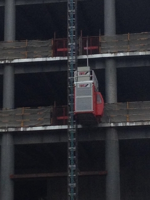 2000kg/Cage Hoist Building Construction/low speed hoist/customized hoist with Frequency inverter used for tower,chimney