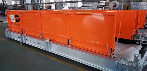 Materiał wyciągalny Stoisko 4200 mm Szerokość Platformy ładowania budowlane MLP4200