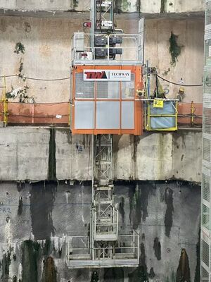 Q345B Stalowe stojak z materiałem o masie 1000 kg i podnośnik podnośnik do tunelu