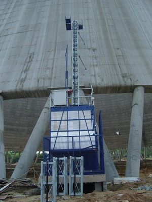 1600 kg 37kw podnośnik na placu budowy z 18 pasażerami SC160