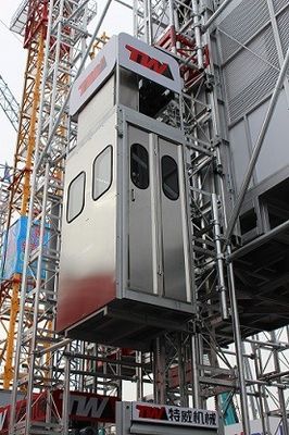 15kw 250m 40m/min Podnośnik budowlany do materiału z falownikiem częstotliwości