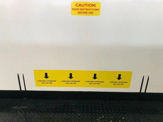 2200 mm szerokość wyciągalny pokład załadunkowy Superdeck dla wysokiego budowy
